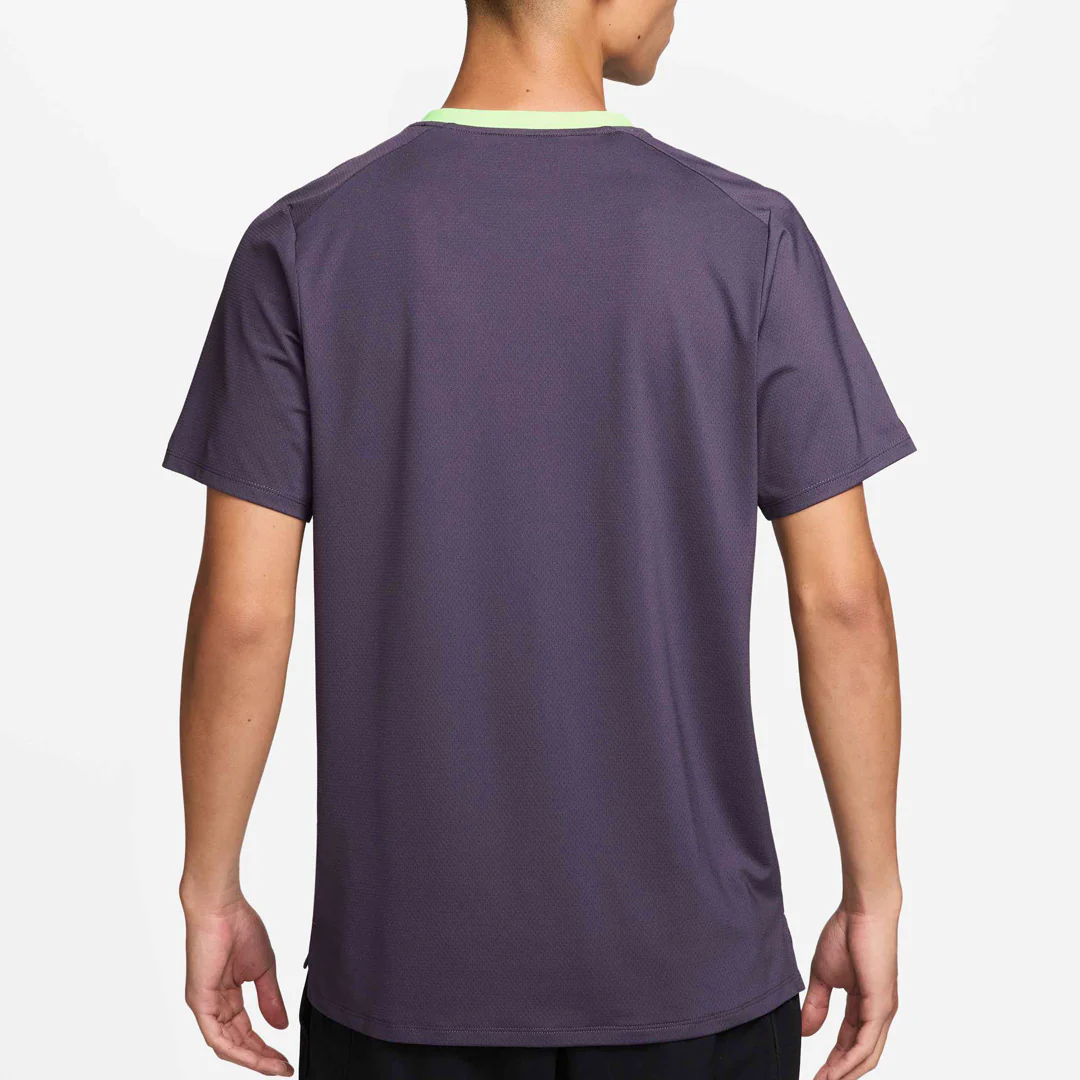 Nike Men's Advantage Court Top - Dark Raisin - Image 3
