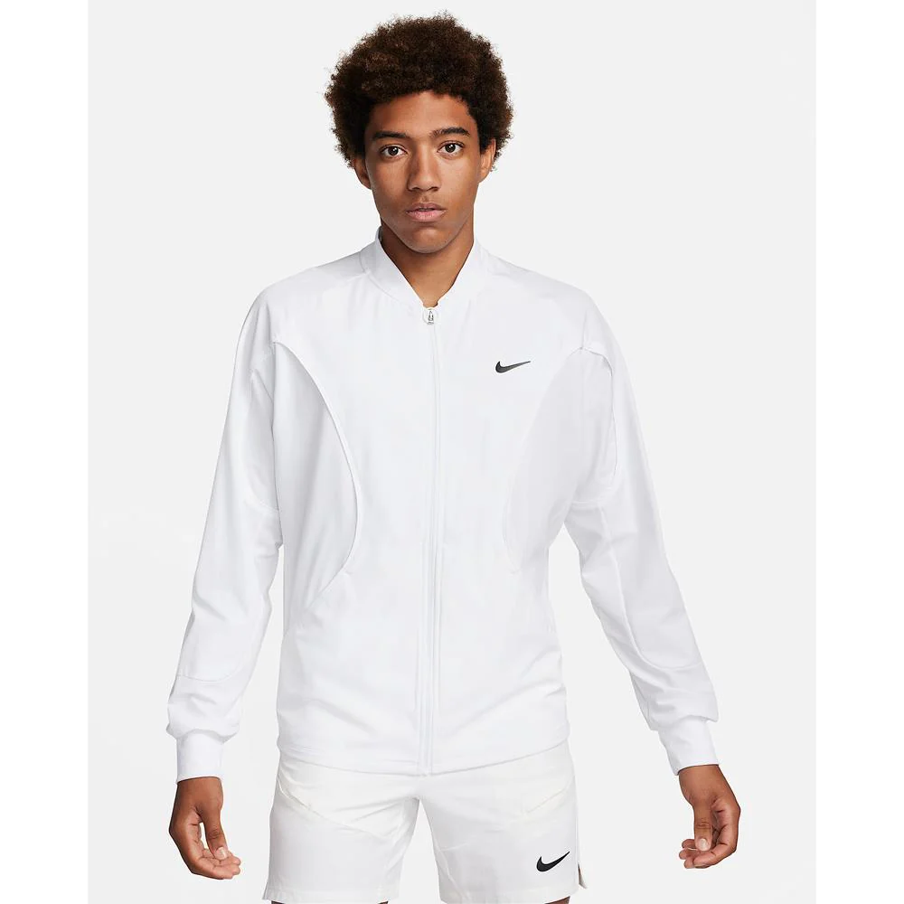 Nike Men's Advantage Jacket - White/Black - Image 2