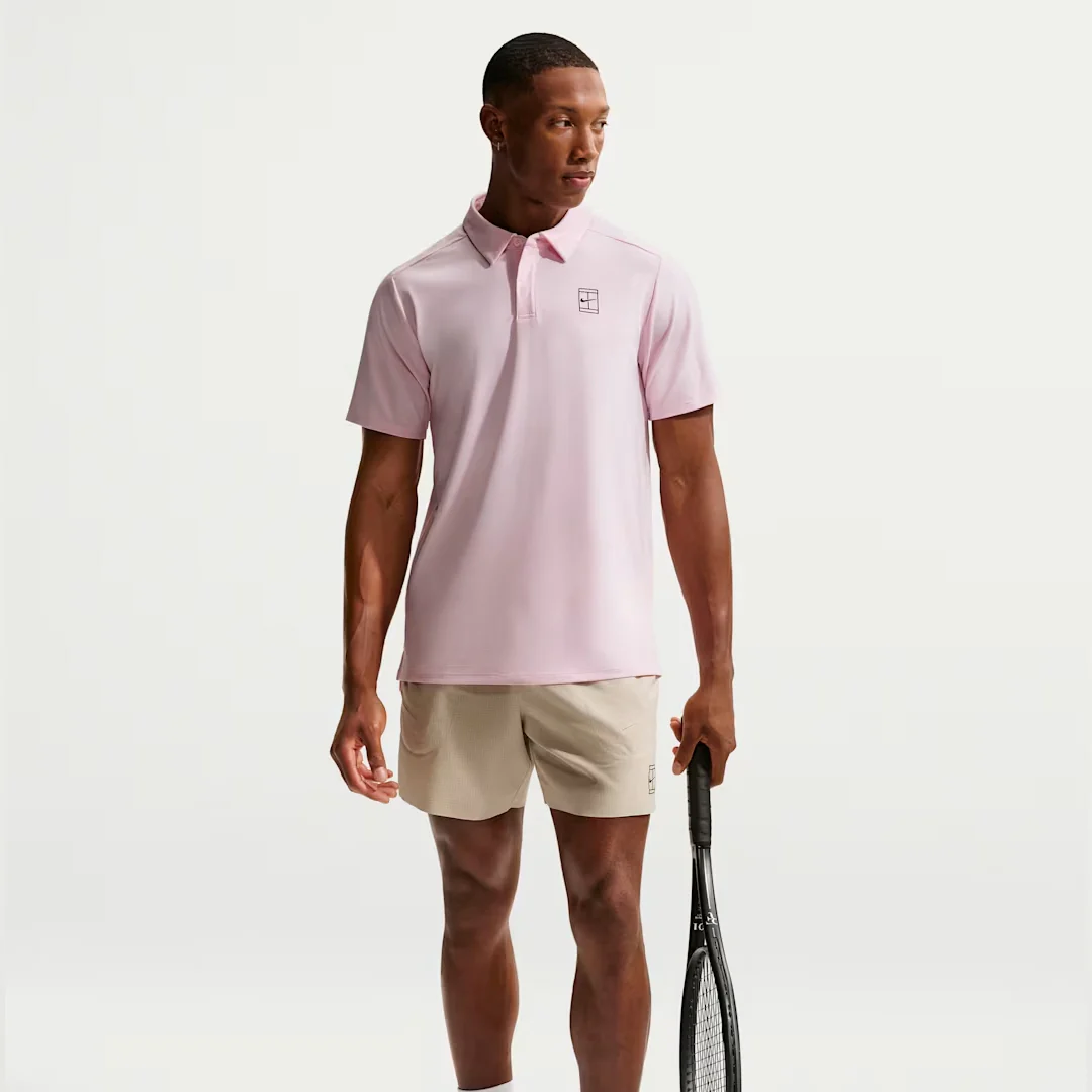 Nike Men's Advantage Polo - Pink Foam - Image 4