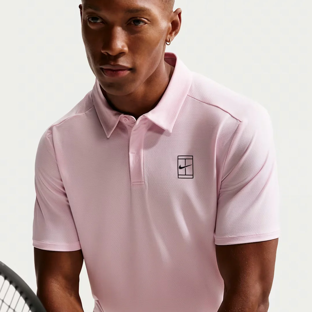 Nike Men's Advantage Polo - Pink Foam - Image 5