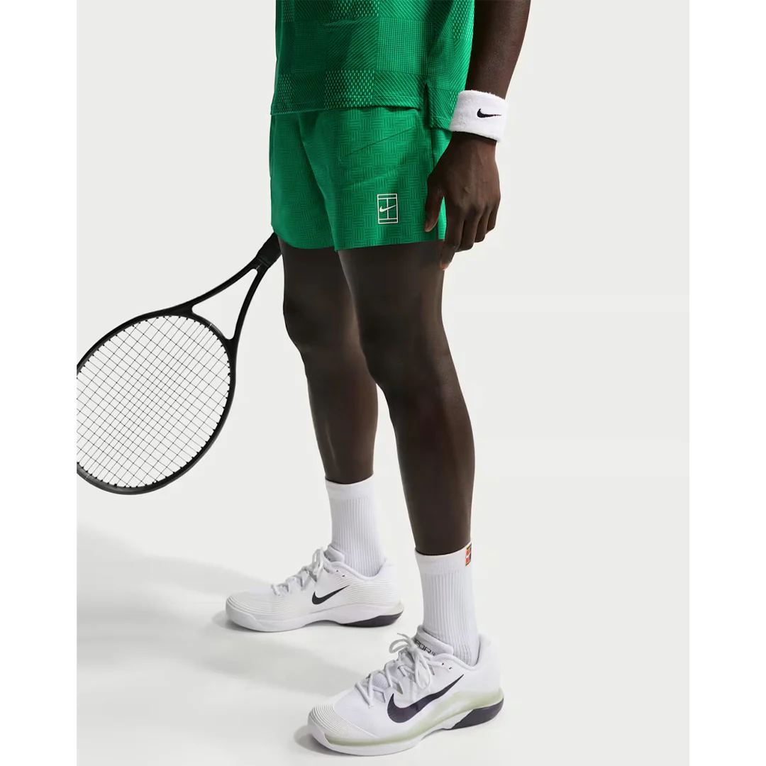 Nike Men's Advantage Print 6" Short - Malachite - Image 4