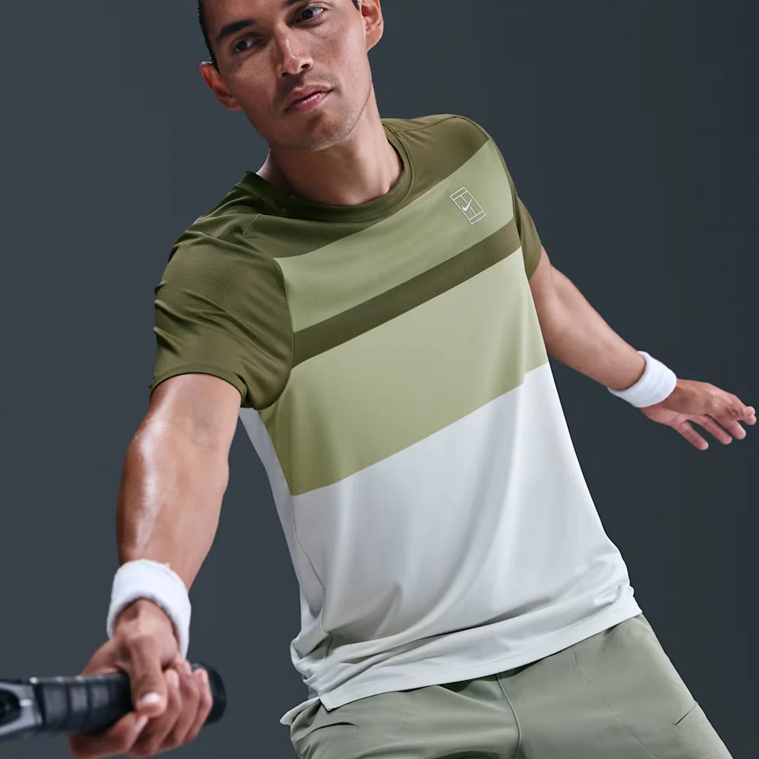 Nike Men's Advantage Top - Medium Olive - Image 2