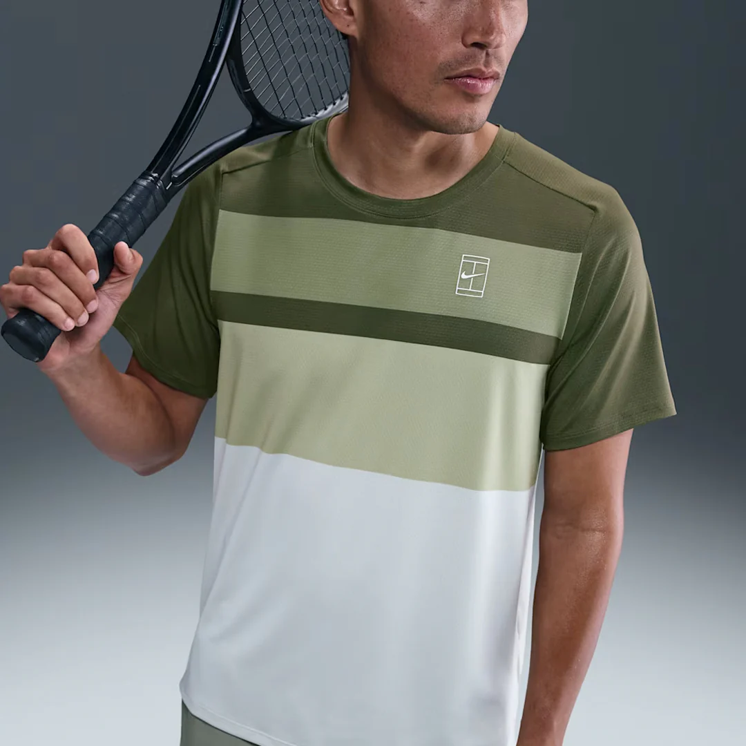 Nike Men's Advantage Top - Medium Olive - Image 3