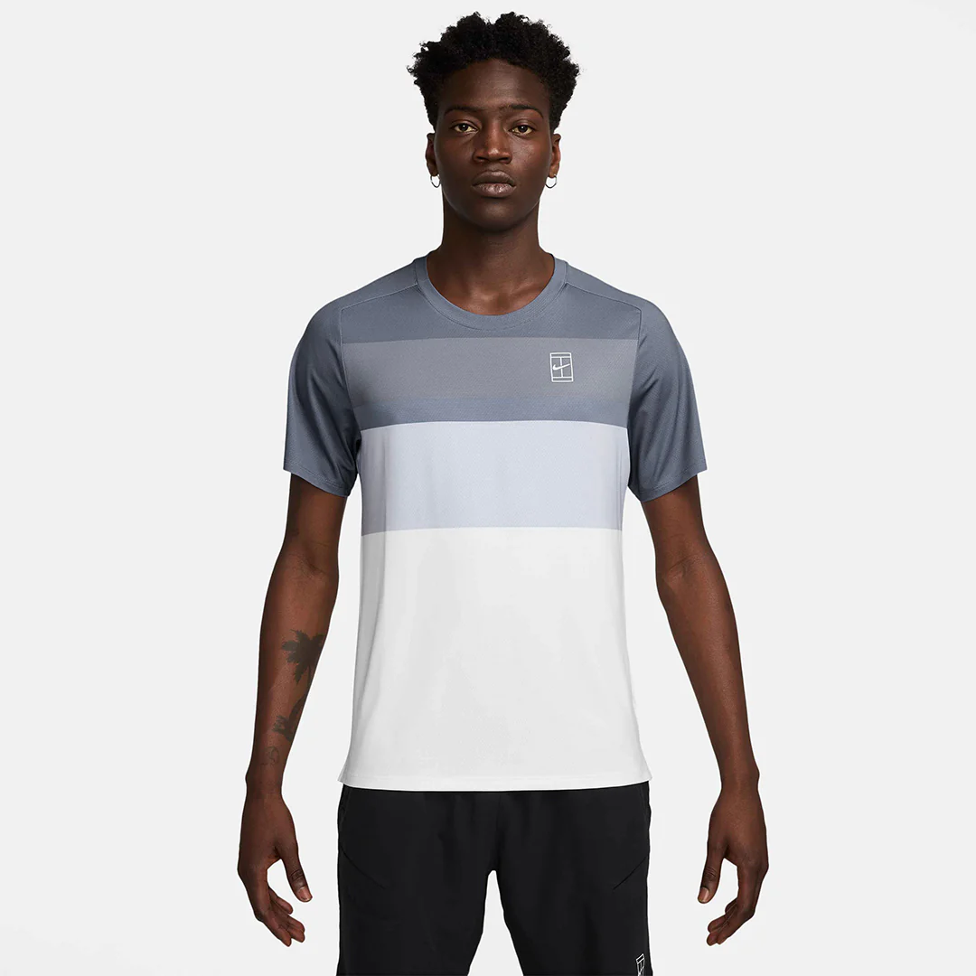 Nike Men's Advantage Top - World Indigo/White - Image 2