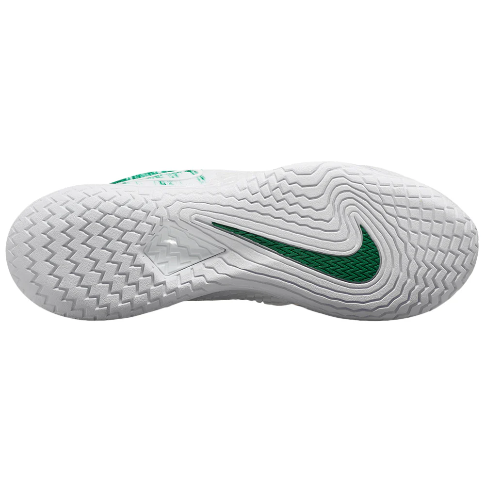 Nike Men's Air Zoom Vapor Cage 4 - White/Clover - Image 3