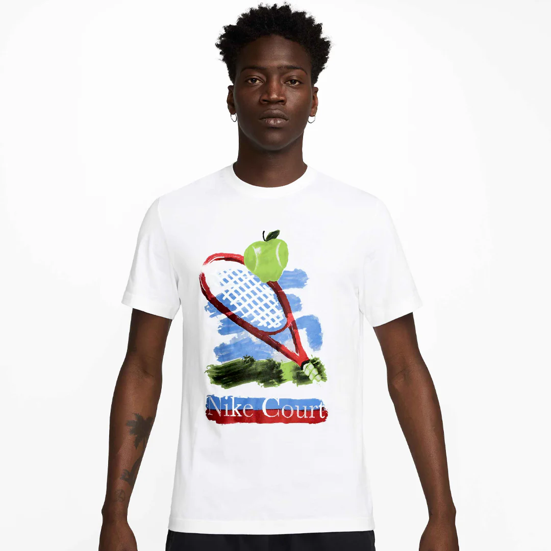 Nike Men's Court US Open Tee - White - Image 3