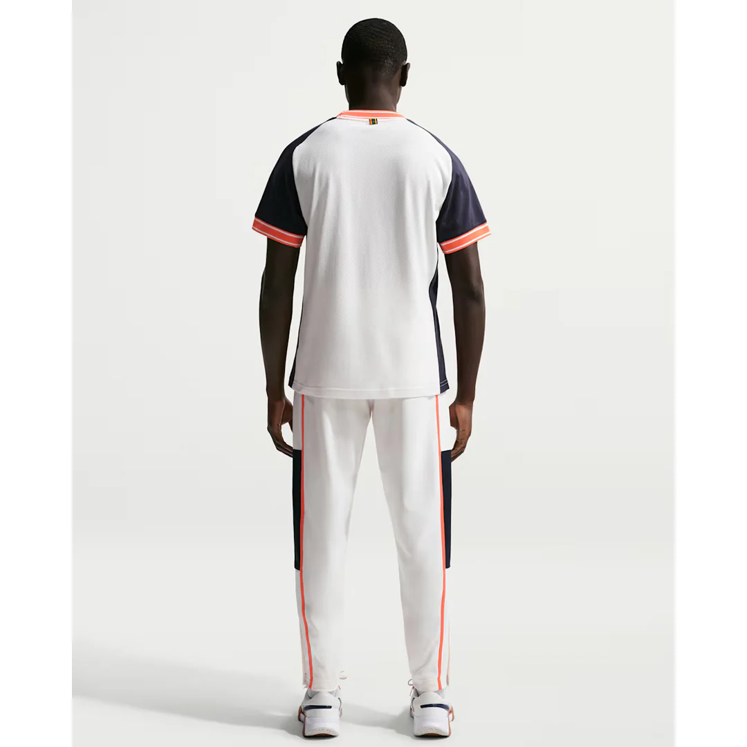 Nike Men's Heritage Court Short Sleeve - Sail/Dark Obsidian - Image 3