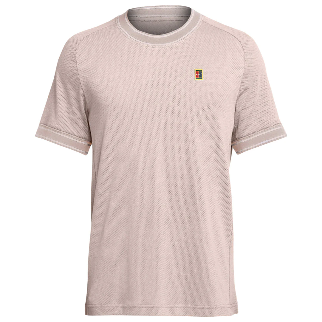 Nike Men's Heritage Court Short Sleeve - Slit Red