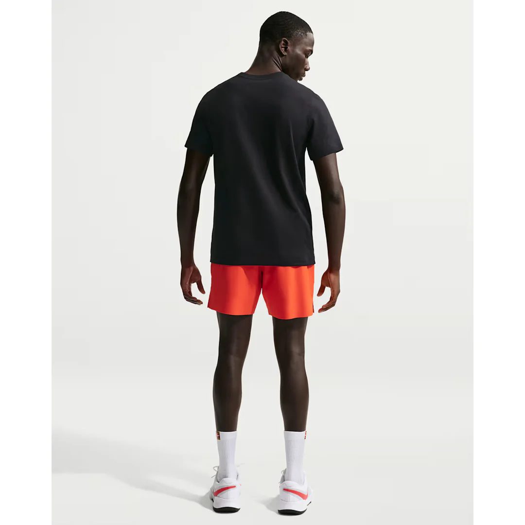 Nike Men's Heritage Court Tee - Black - Image 3