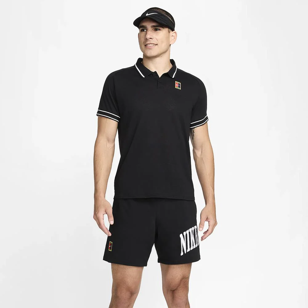 Nike Men's Heritage Polo - Black - Image 5