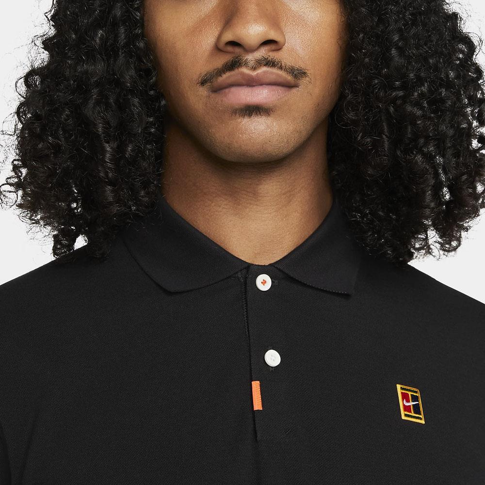 Nike Men's Heritage Slim 2 Polo - Black - Image 5