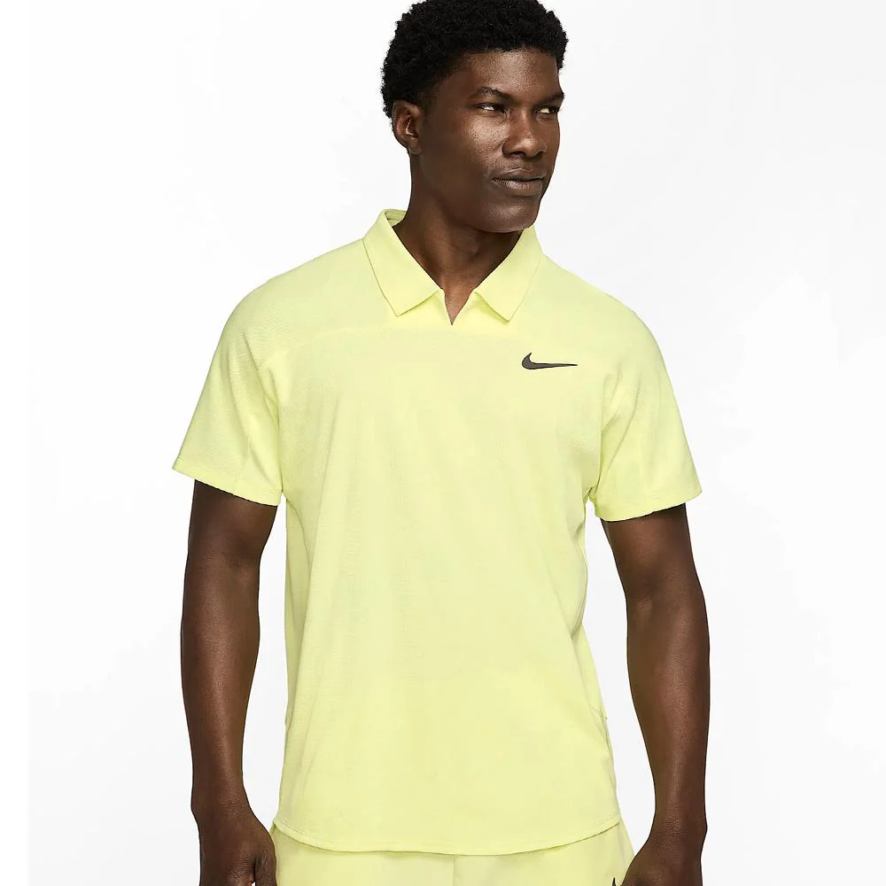 Nike Men's Slam Advantage Melbourne Polo - Luminous Green - Image 2