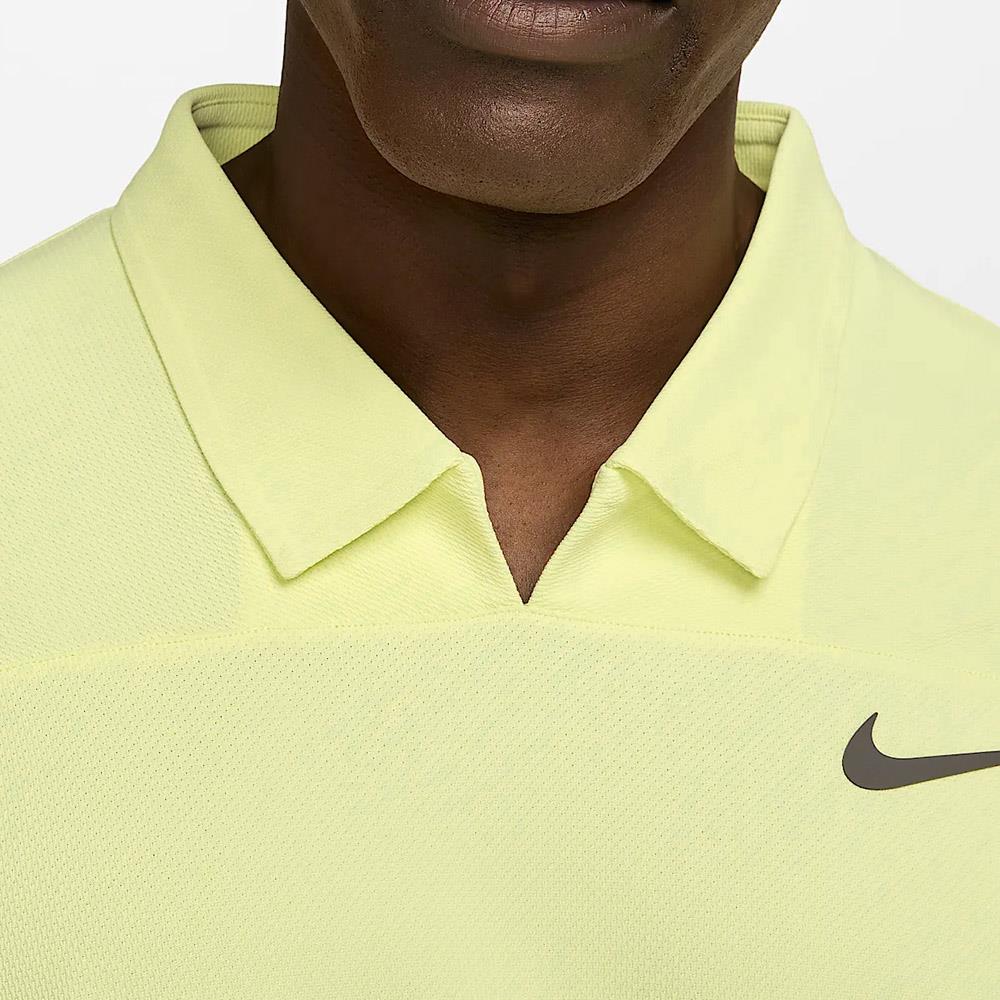 Nike Men's Slam Advantage Melbourne Polo - Luminous Green - Image 4