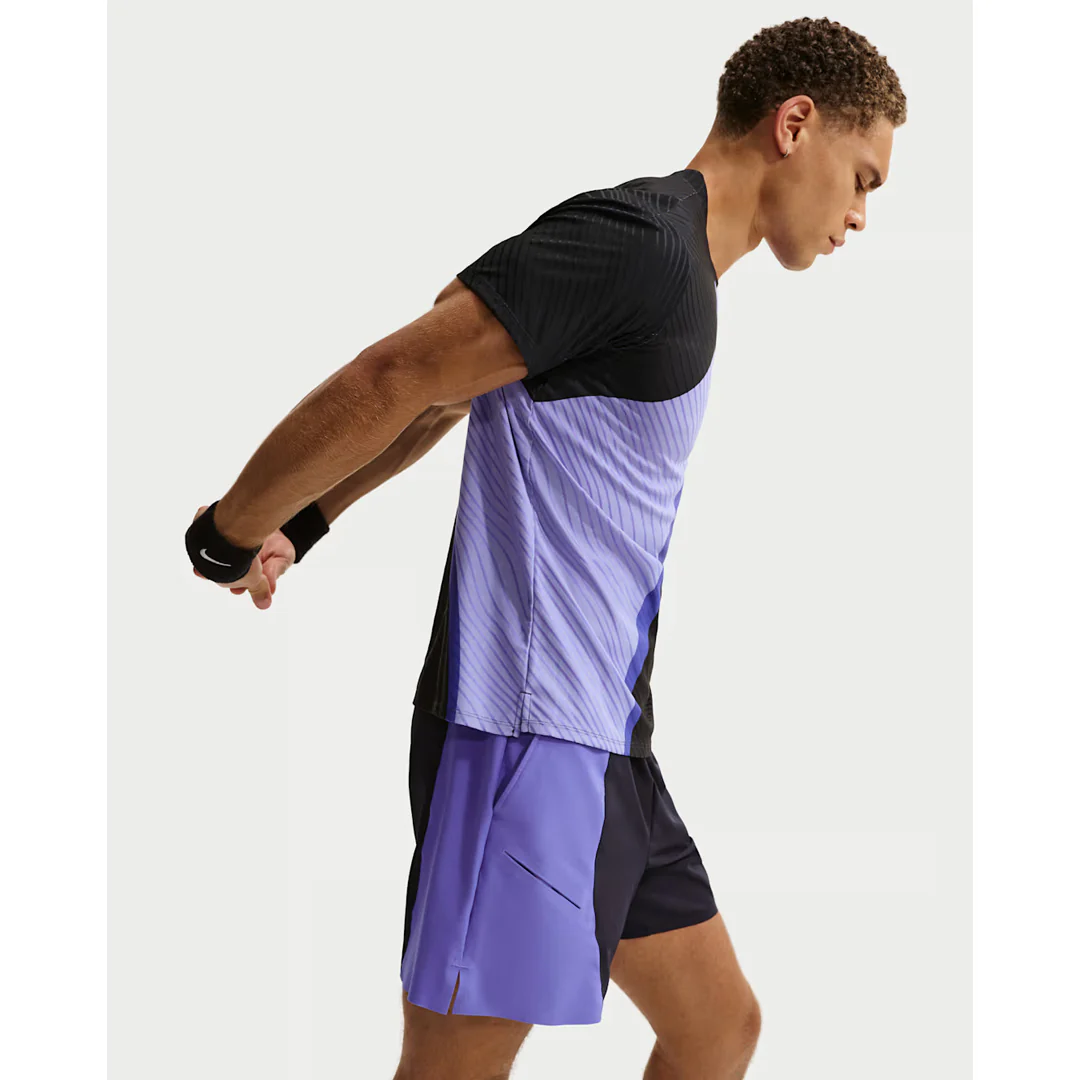 Nike Men's Slam Melbourne Tee - Sapphire/Dark Obsidian - Image 4