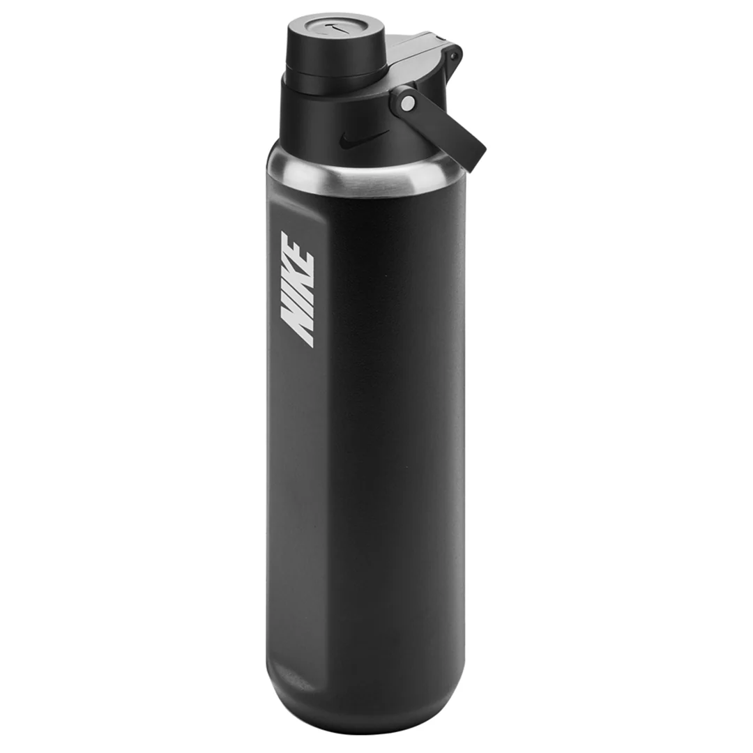 Nike Recharge Chug Stainless Steel Bottle 32oz - Black/White - Image 2