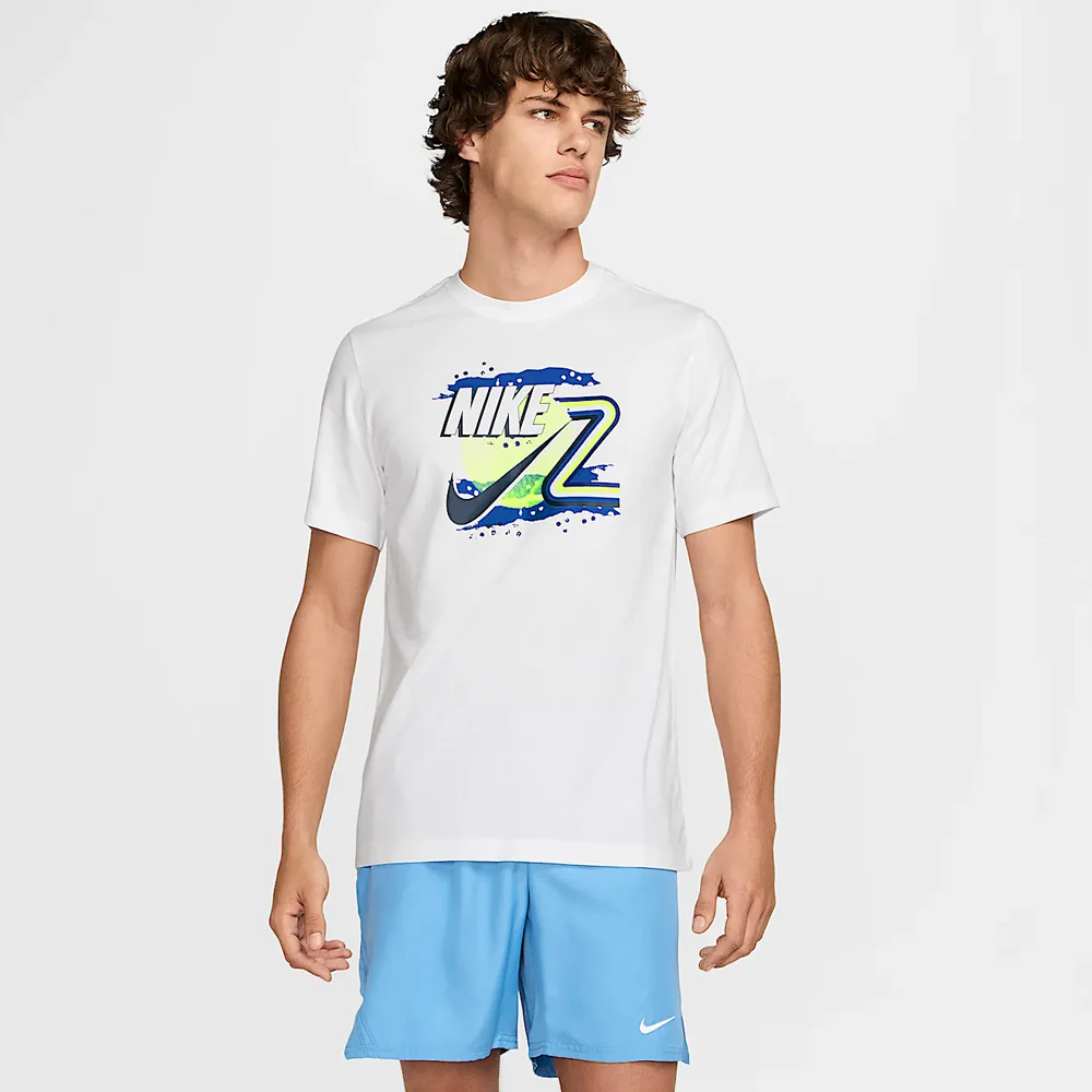 Nike Men's Court SP 25 Tee - White - Image 2