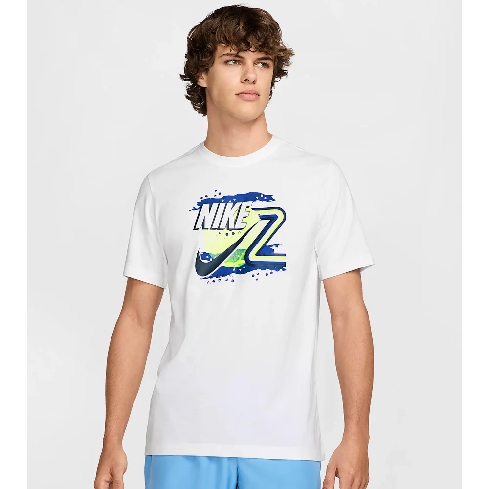 Nike Men's Court SP 25 Tee - White - Image 5