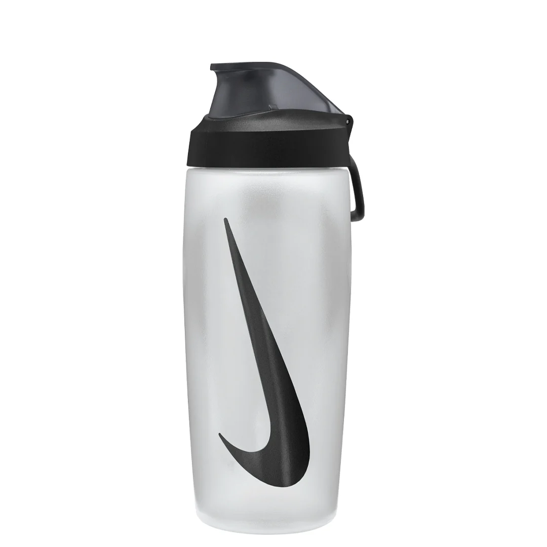 Nike Water Bottle Refuel Locking Lid 18oz - Natural/Black