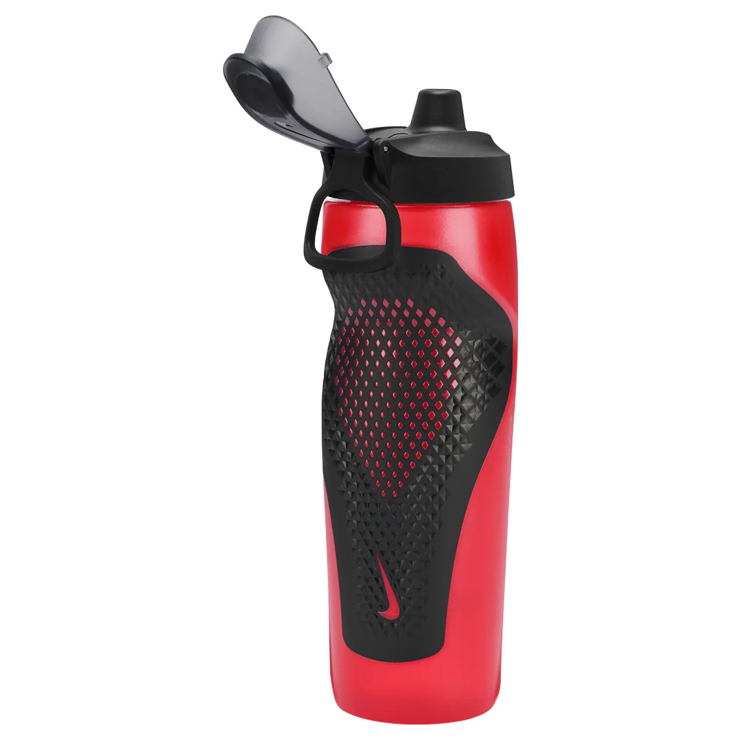 Nike Water Bottle Refuel Locking Lid 32oz - Aster Pink/Black - Image 3