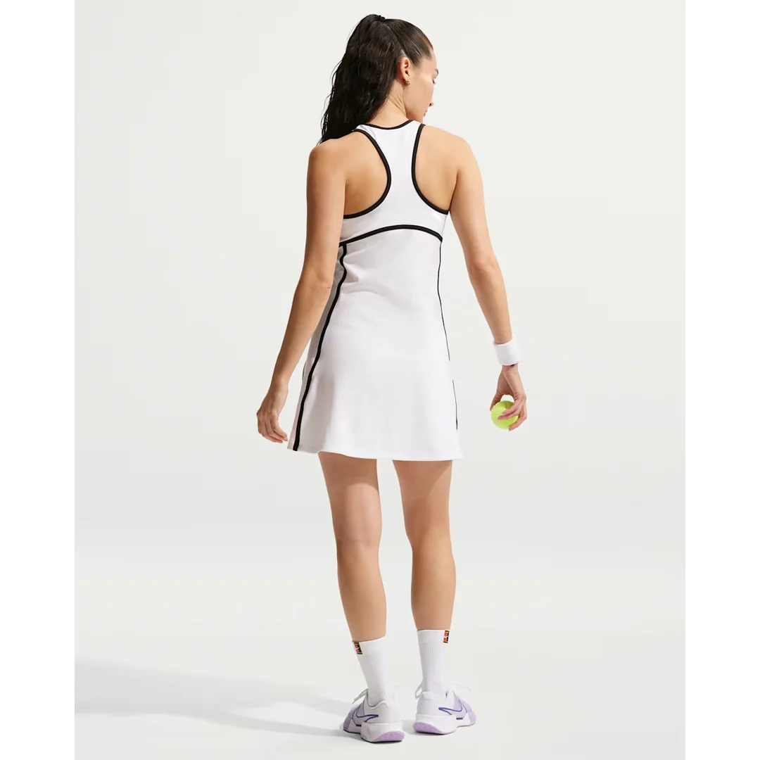 Nike Women's Advantage Dress - White/Black - Image 3