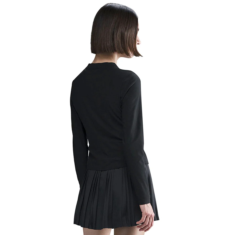 Nike Women's Advantage Mid-Layer Longsleeve - Black - Image 3