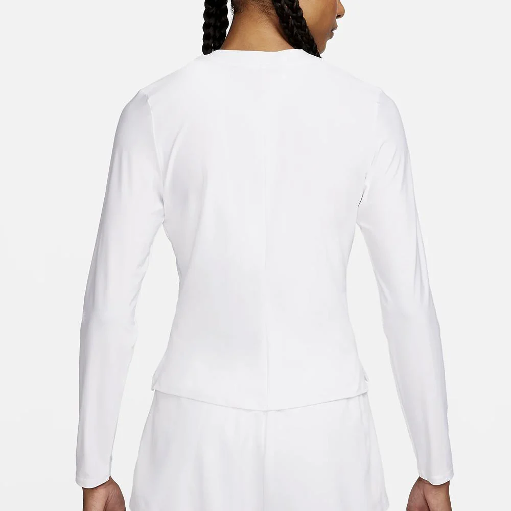 Nike Women's Advantage Midlayer Longsleeve - White - Image 3