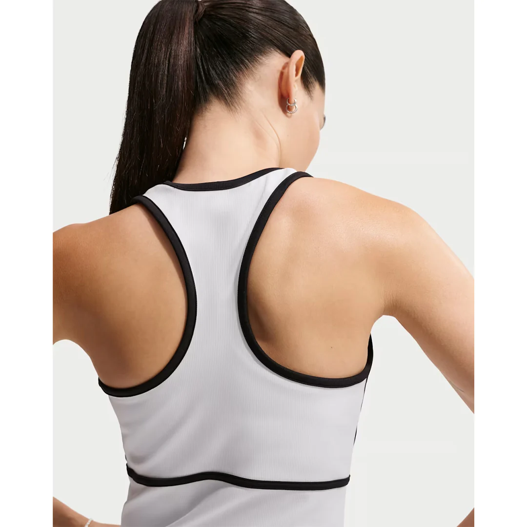 Nike Women's Advantage Novelty Tank - White/Black - Image 5