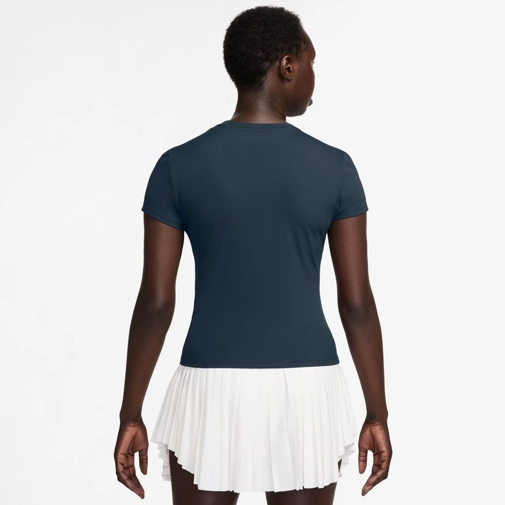 Nike Women's Advantage Short Sleeve - Armory Navy - Image 3