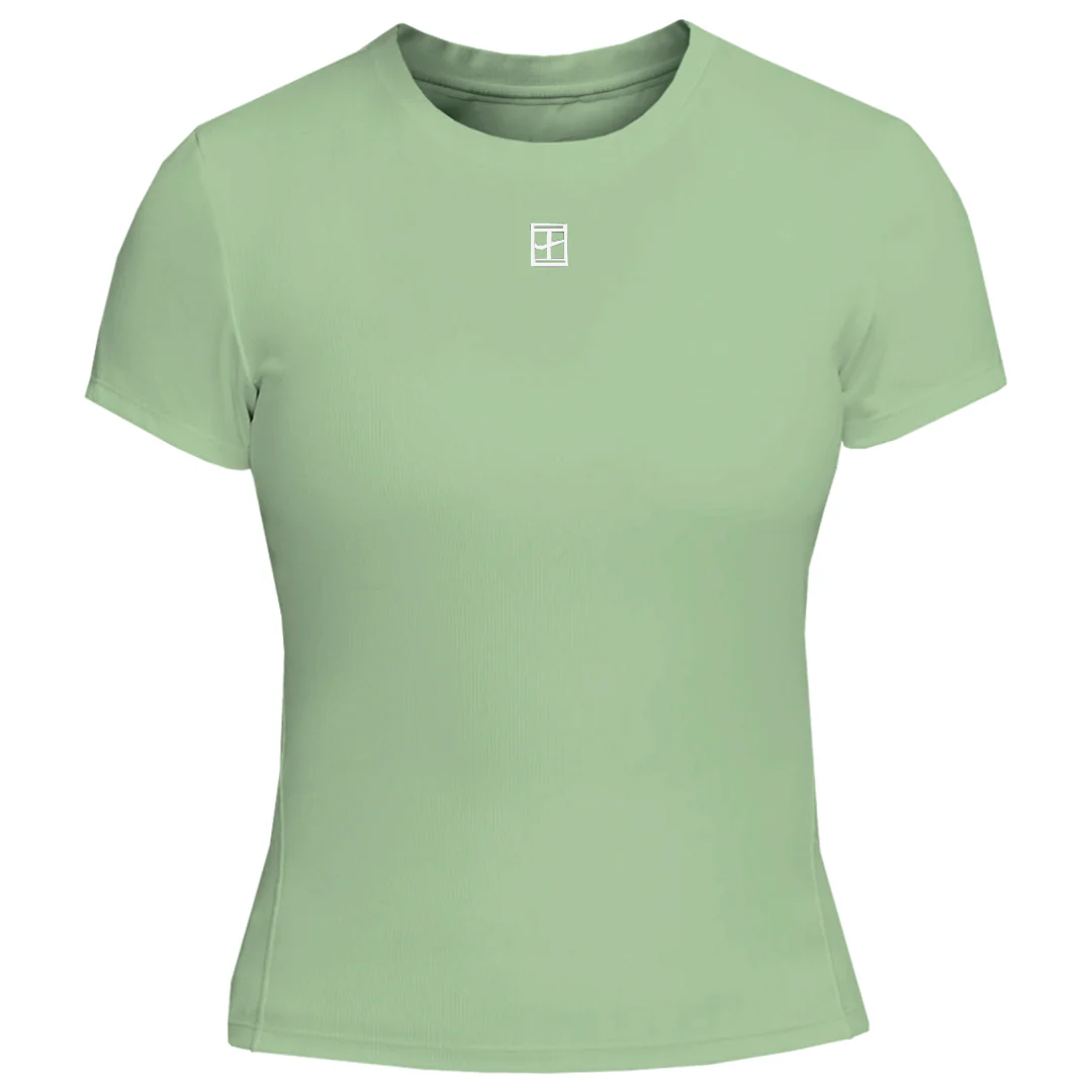 Nike Women's Advantage Short Sleeve - Steam