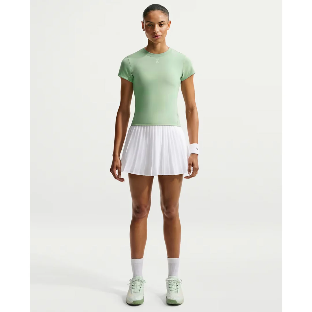 Nike Women's Advantage Short Sleeve - Steam - Image 2