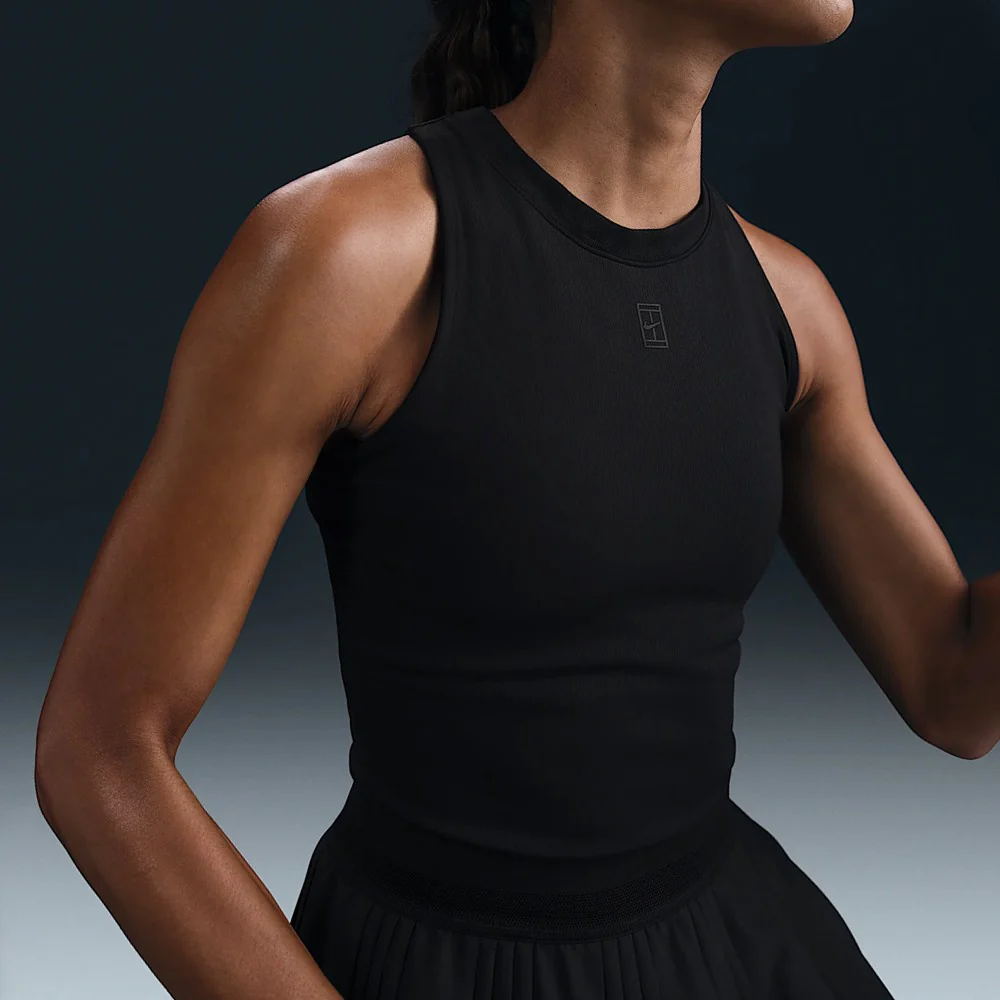 Nike Women's Advantage Tank - Black - Image 3
