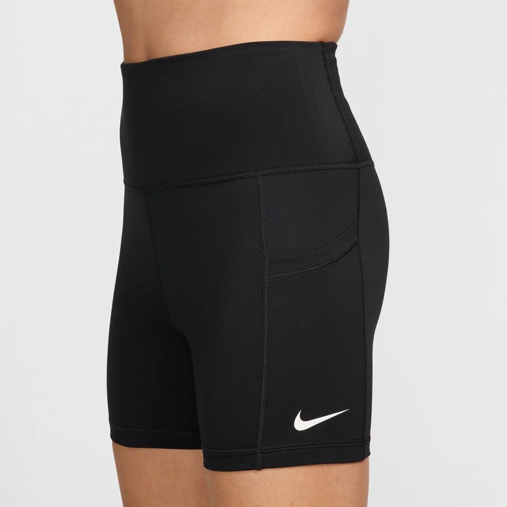 Nike Women's Court Ball Short with Pockets - Black - Image 4