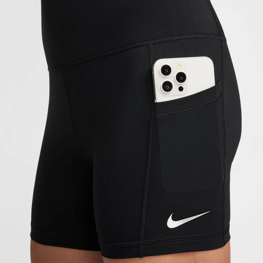 Nike Women's Court Ball Short with Pockets - Black - Image 5