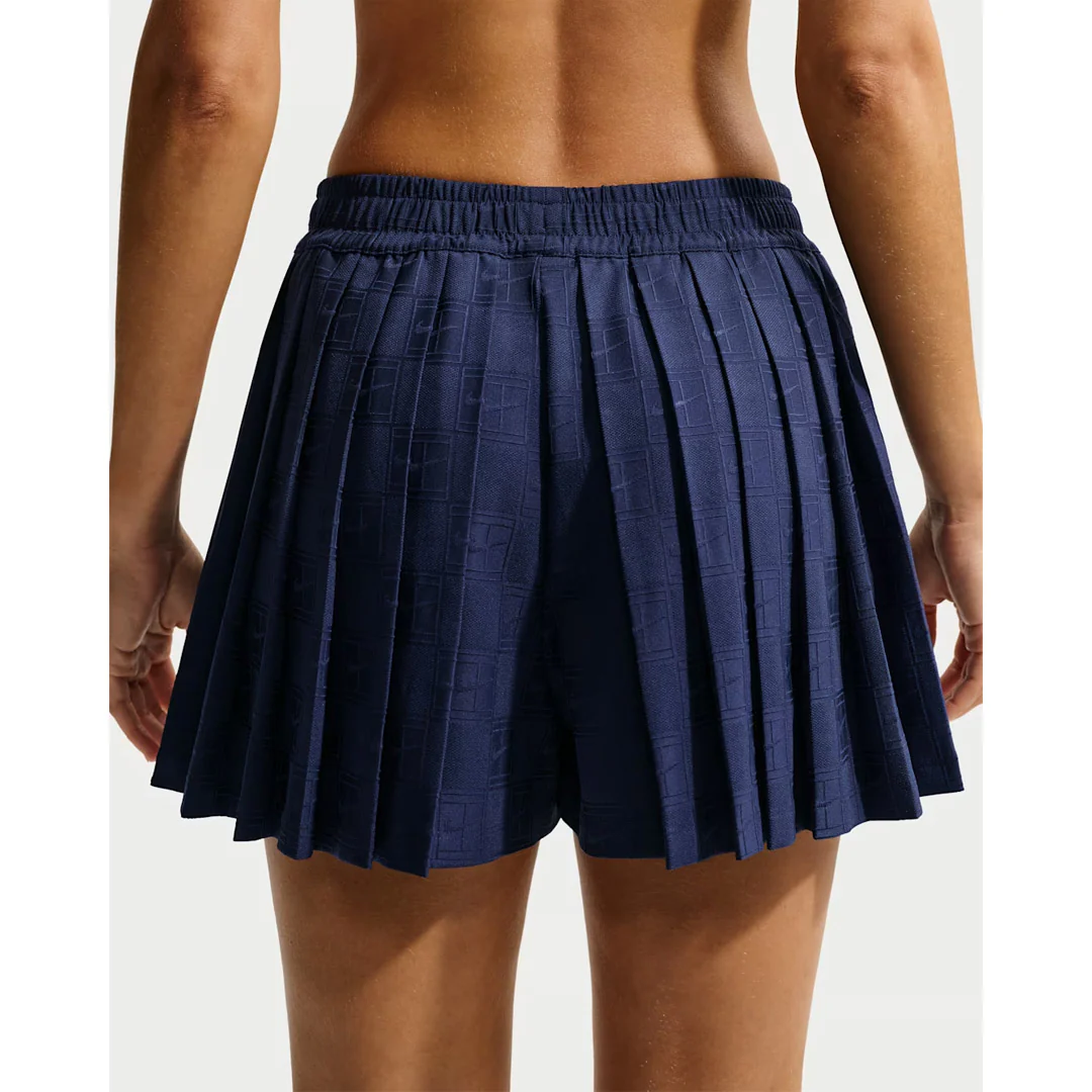 Nike Women's Court High Waist Short - Midnight Navy - Image 3
