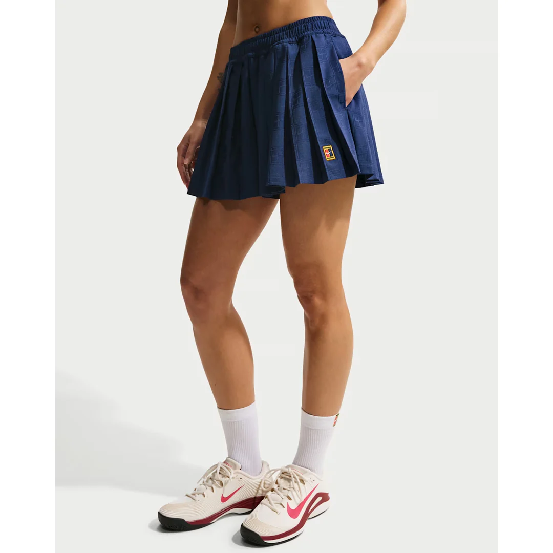 Nike Women's Court High Waist Short - Midnight Navy - Image 5