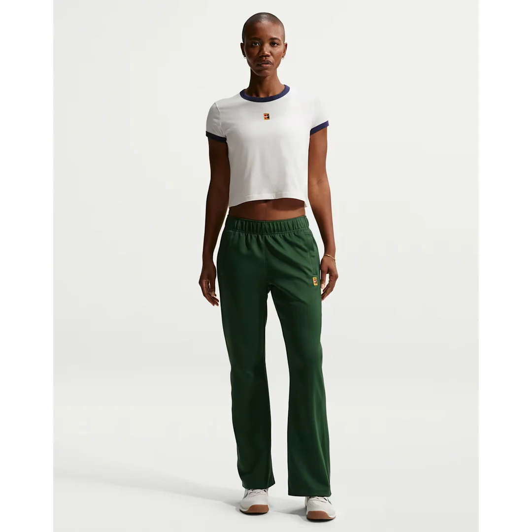 Nike Women's Court Racquet Ring Tee - Sail/Midnight Navy - Image 2