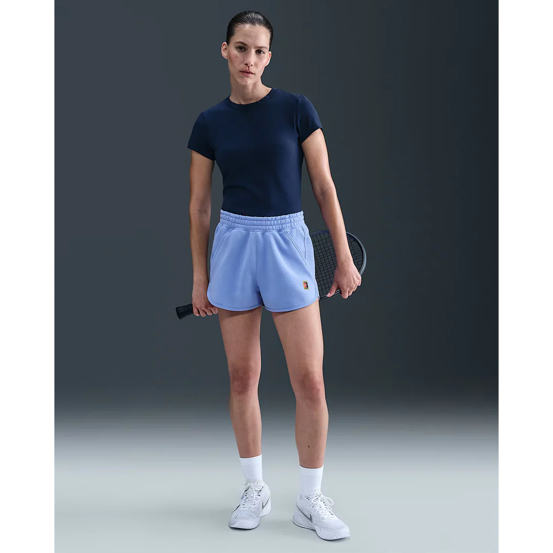Nike Women's Heritage Fleece Short - Royal Pulse - Image 3
