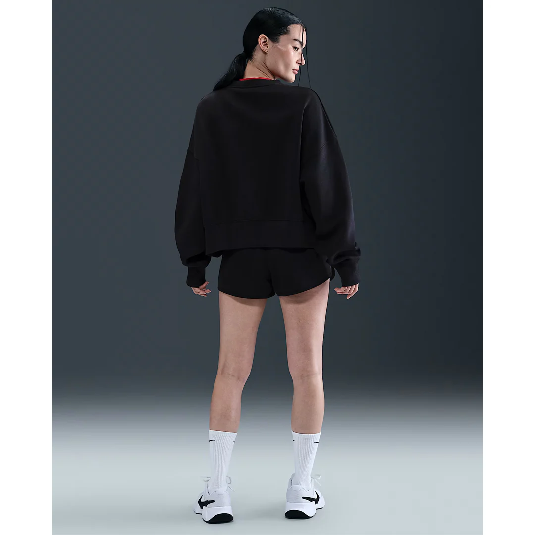 Nike Women's Heritage II Crew Neck Sweater - Black - Image 3