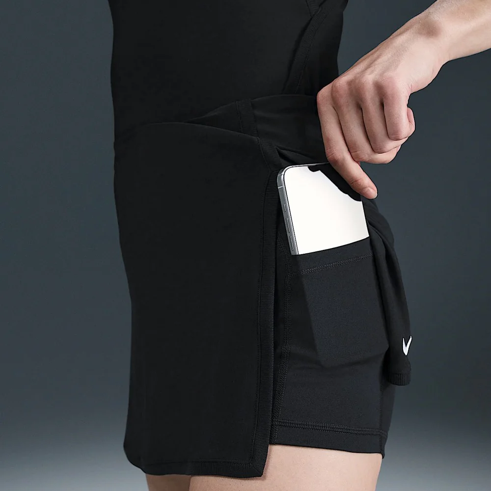 Nike Women's Victory Straight Skort - Black - Image 5