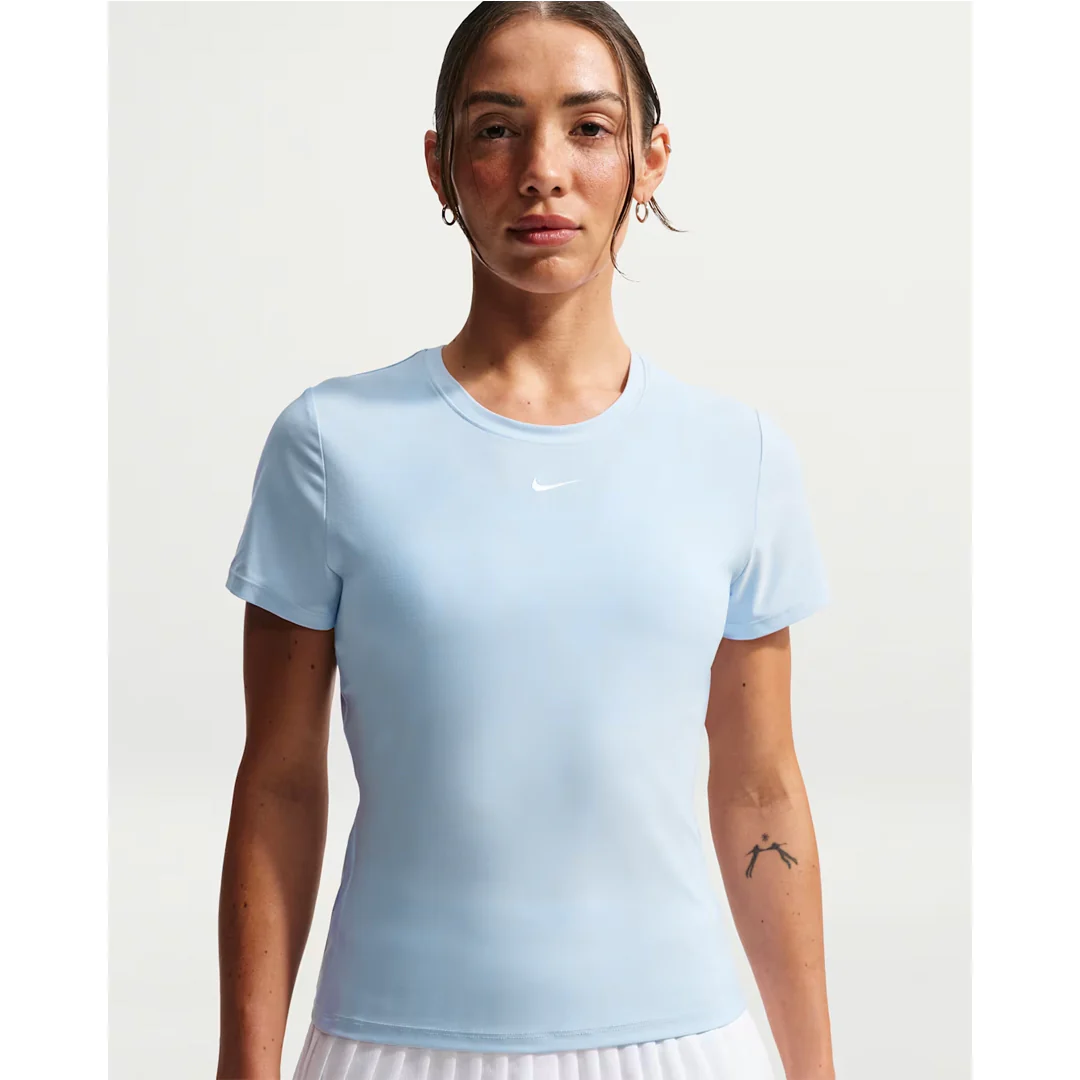 Nike Women's Victory Short Sleeve Tee - Hydrogen Blue - Image 4