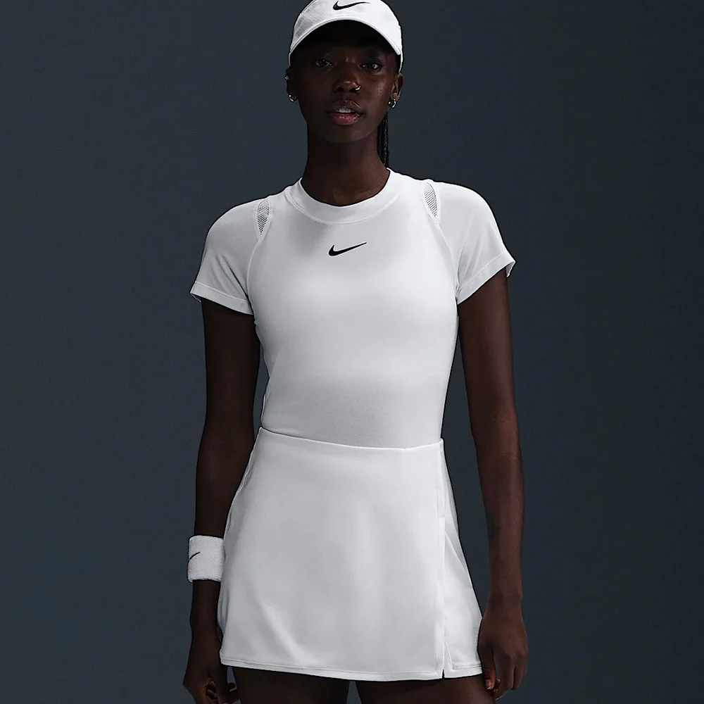 Nike Women's Victory Straight Skort - White - Image 6