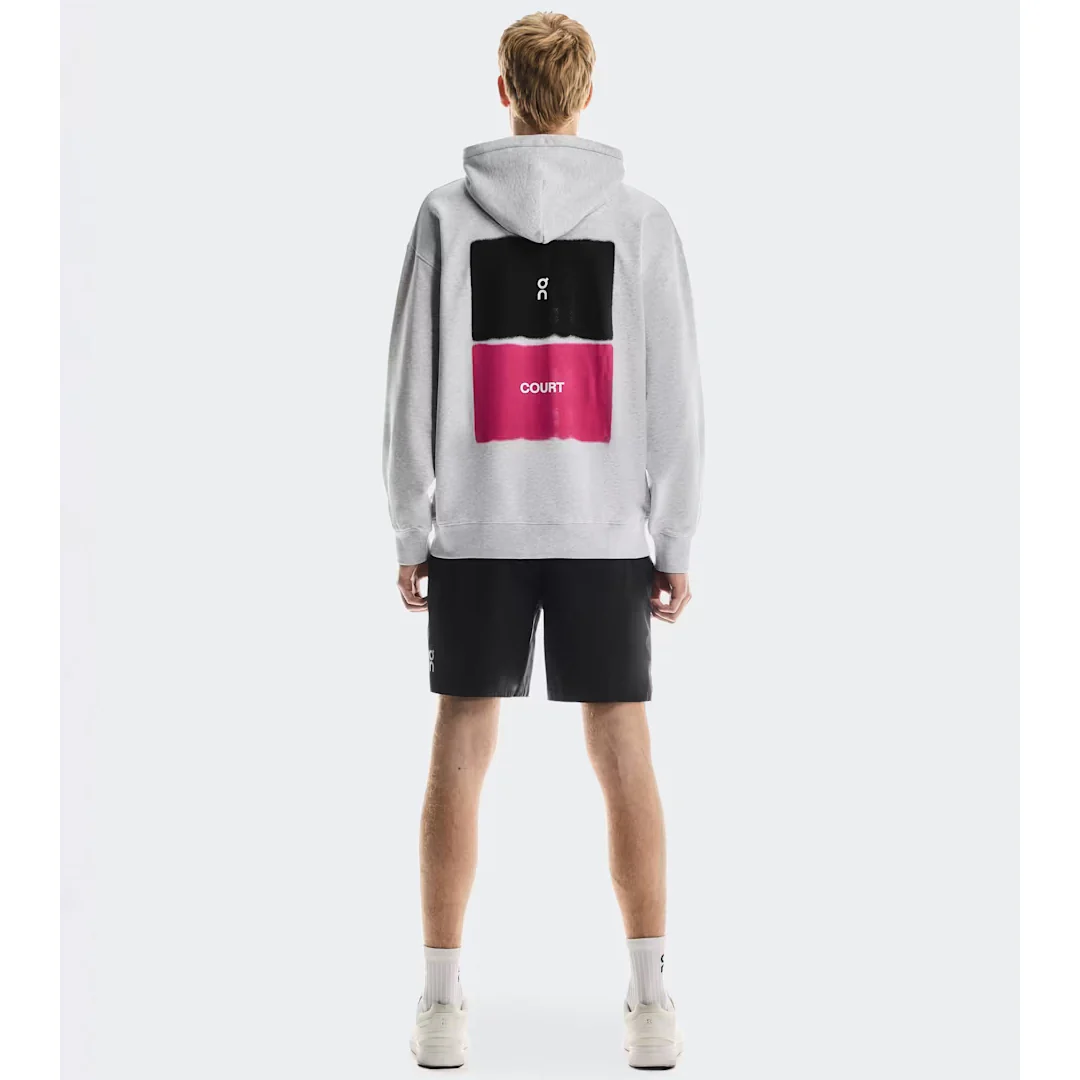 On Men's Club Court Hoodie - Crater - Image 3