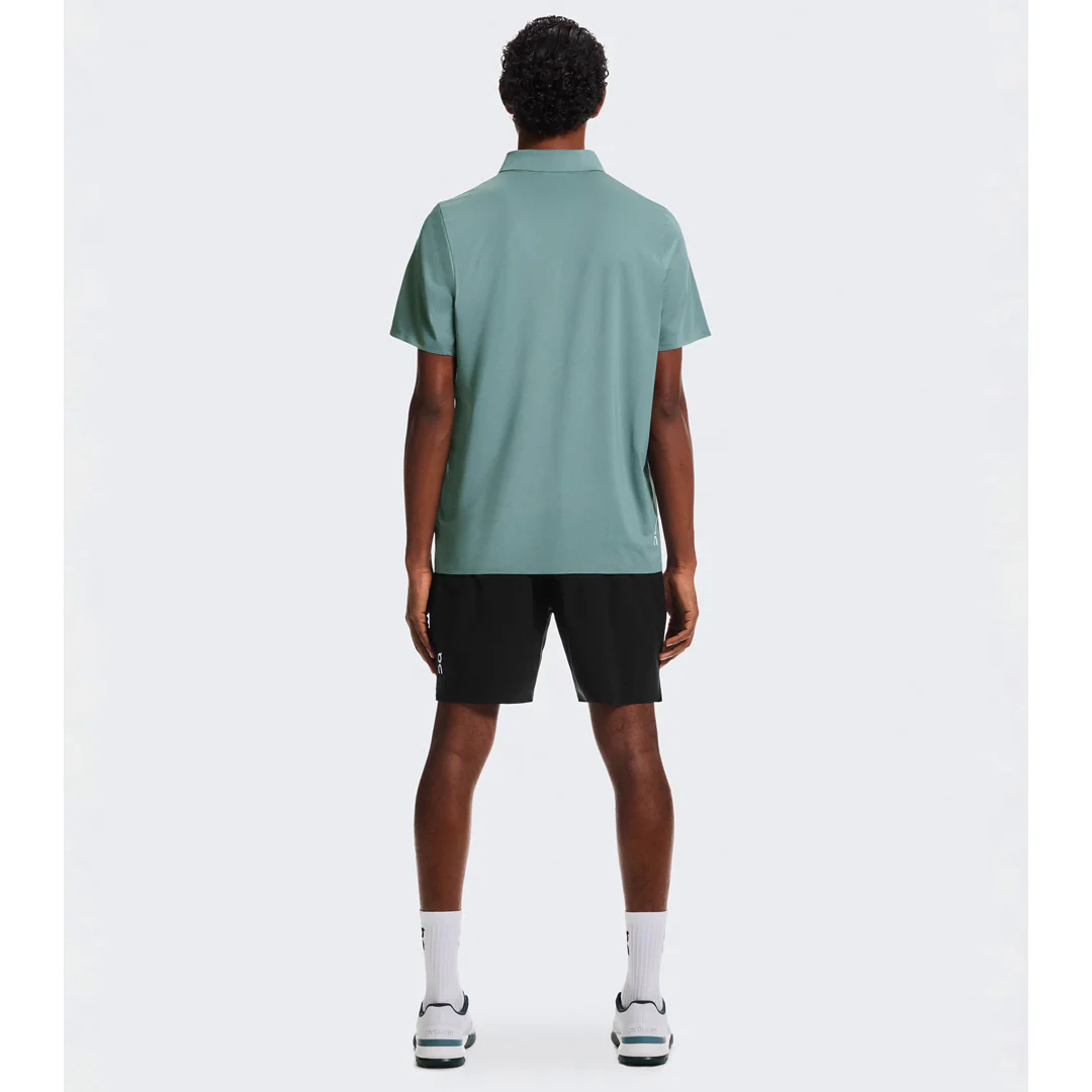 On Men's Court Polo - Tide - Image 3