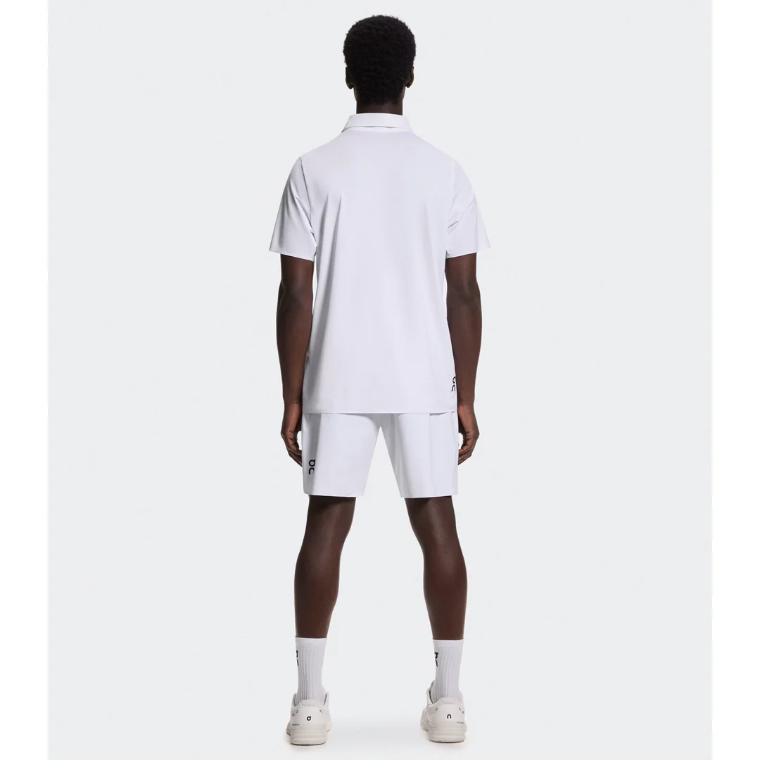 On Men's Court Polo - White - Image 3