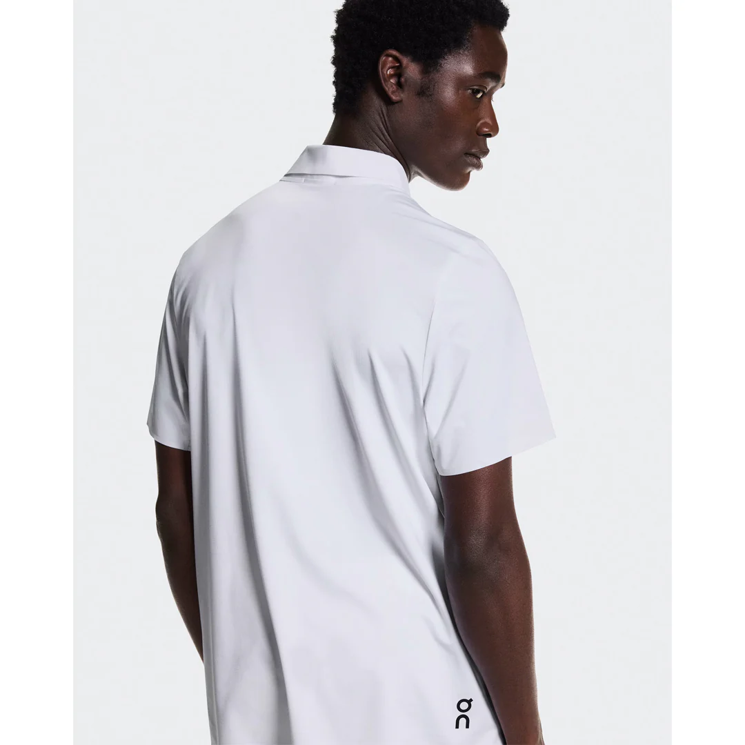 On Men's Court Polo - White - Image 4