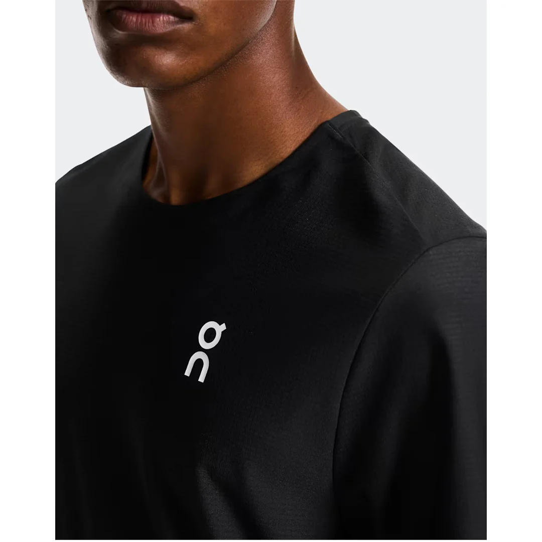 On Men's Court-T Tee - Black - Image 6