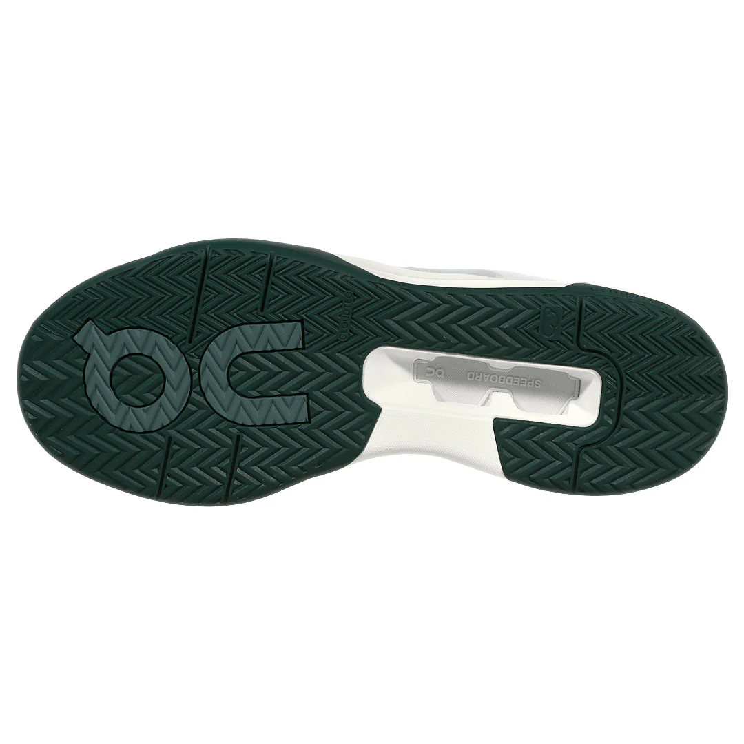 On Men's THE ROGER Advantage Pro - Frost/Evergreen - Image 3