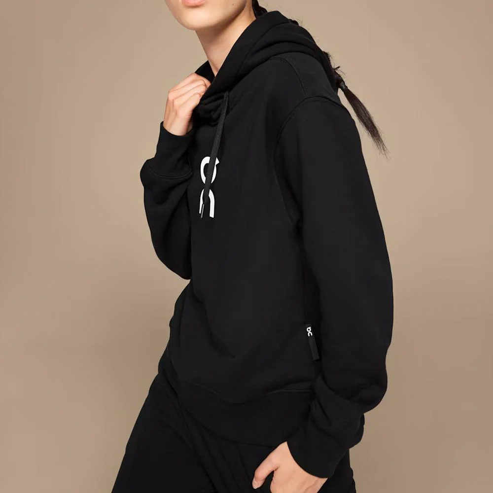 On Women's Club Hoodie - Black - Image 2