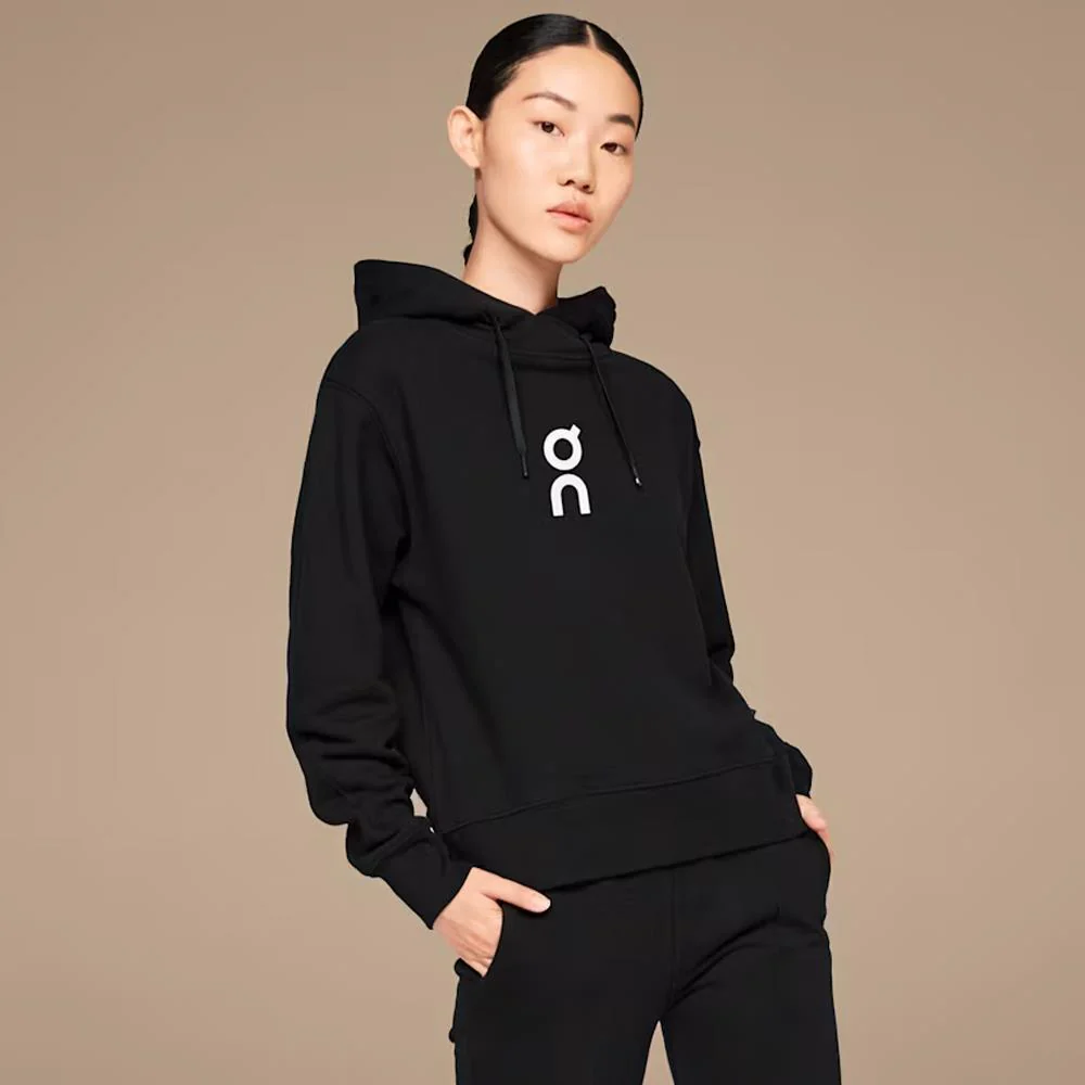 On Women's Club Hoodie - Black - Image 4
