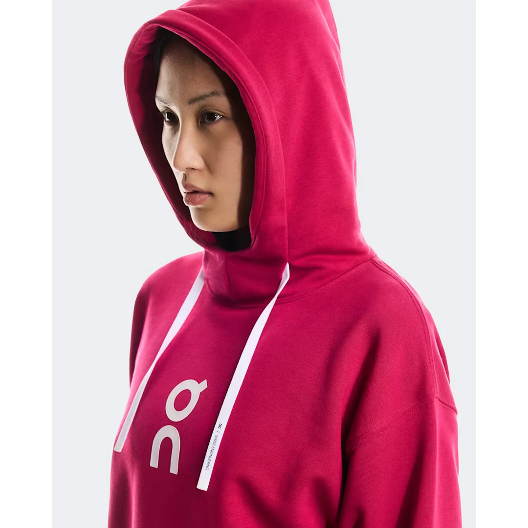 On Women's Club Hoodie - Grenadine - Image 4
